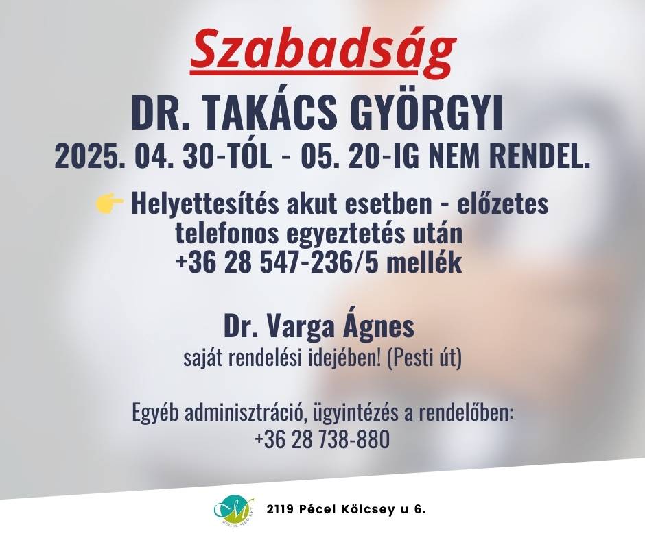 Pécelmed szabadság