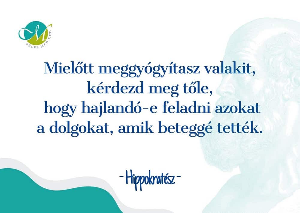 Hippokratész idézet